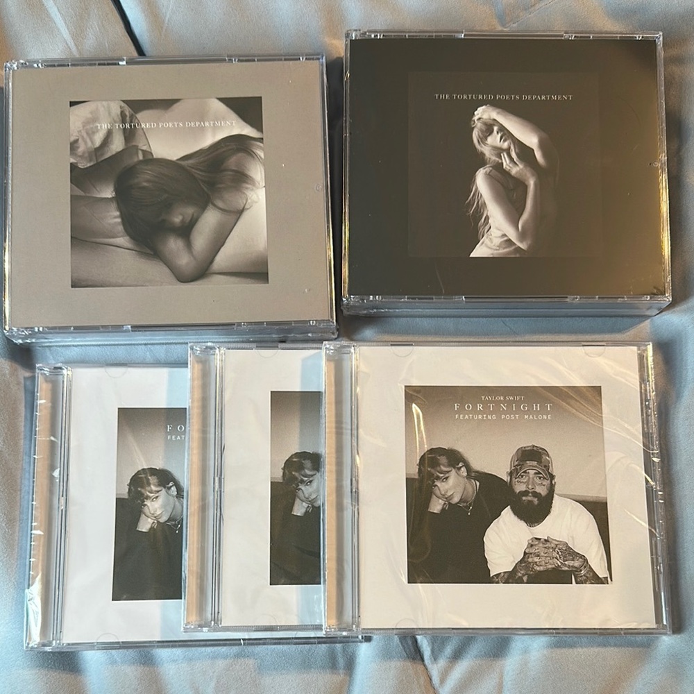TTPD Taylor Swift CD Bundle